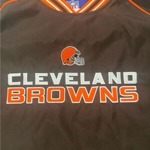 Y2K Cleveland Browns Reebok NFL Pullover Jacket 🏈